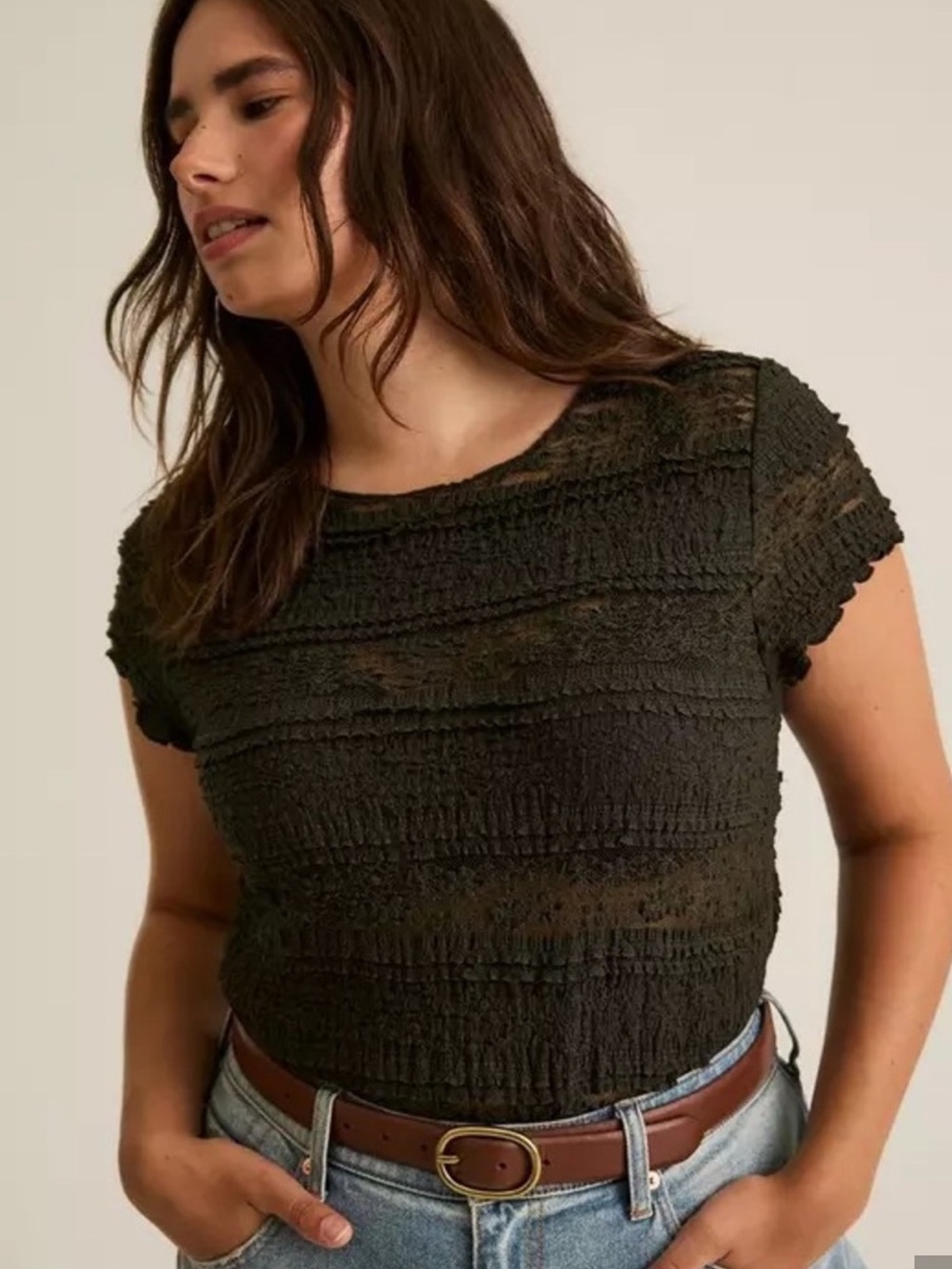 TORRID LACE TOP